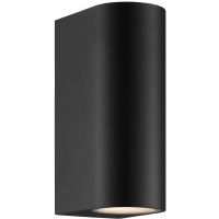 Nordlux Dion Double kinkiet zewnętrzny 2x25 W czarny 2518021003