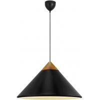 Nordlux Kinto lampa wisząca 1x60 W czarna 2520083003