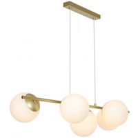 Nordlux Lilly lampa wisząca 5x10 W mosiądz 2612623035