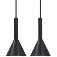 Nordlux Kelvis lampa wisząca 2x12 W czarna 2612723003