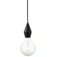 Nordlux Audyt lampa wisząca 1x60 W czarna 45643003