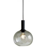 Nordlux Alton 25 lampa wisząca 1x60W przydymiona/czarna 47313047