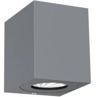 Nordlux Canto Kubi kinkiet zewnętrzny 2x6 W szary 49711010