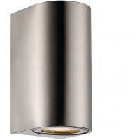 Nordlux Canto Maxi kinkiet zewnętrzny 2x28 W stal nierdzewna 49721034