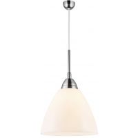 Nordlux Read lampa wisząca 1x60 W biały opal-chrom 73163010