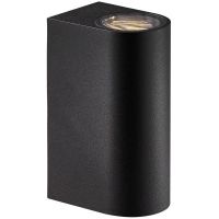 Nordlux Asbol Round kinkiet zewnętrzny 2x6,5 W czarny 84971003