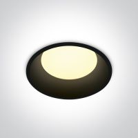 One Light Maronas plafon 1x9 W czarny 10109D/B/W