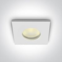 One Light Zefiria lampa do zabudowy 1x50W biała 50105R/W