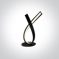 One Light Hana S lampa stołowa 1x12 W czarna 61086/B