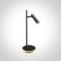One Light Diodor S lampa biurkowa 3W+6W czarna 61132A/B/W