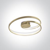 One Light Brig lampa podsufitowa 1x30 W mosiądz 63068/BS