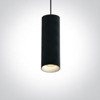One Light Kallifoni lampa wisząca 1x10 W czarna 63105M/B