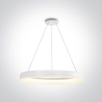 One Light Vitoli lampa wisząca 1x40W biała 63114/W/W