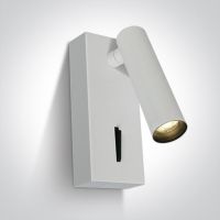 One Light Kandila kinkiet 1x3 W biały 65746/W/W