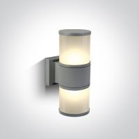 One Light Lauria kinkiet zewnętrzny 2x20 W szary 67098/G