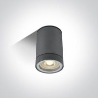 One Light lampa podsufitowa zewnętrzna 1x35W antracyt 67130C/AN