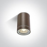 One Light Lido lampa podsufitowa zewnętrzna 1x35 W brązowa 67130C/BR