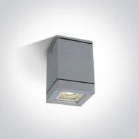 One Light lampa podsufitowa zewnętrzna 1x35W szara 67130D/G