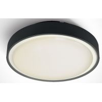 One Light Rafti 2 plafon zewnętrzny 2x12 W czarna 67280EA/B