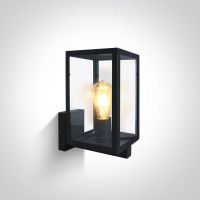 One Light kinkiet zewnętrzny 1x40W czarny 67406C/B