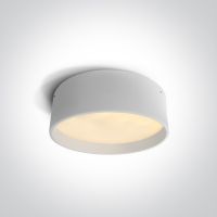 One Light Sinora plafon 1x40W biały 67438/W/W