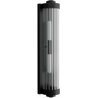 Orlicki Design Fumi Parette Nero kinkiet 2x8W LED czarny mat/przezroczysty OR84498