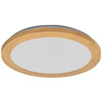 Osram Orbis Disc lampa podsufitowa 1x22 W drewno