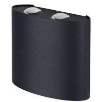 Osram Endura Style Updown Deco kinkiet zewnętrzny 4x11 W szary