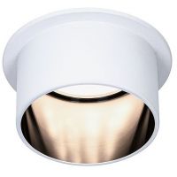 Paulmann Gil lampa podsufitowa 1x6W LED biały mat/czarny mat 93376