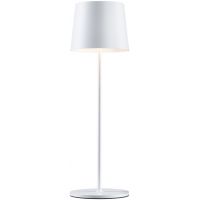 Paulmann Gilo lampa stołowa 1x2,8 W biała PL76997