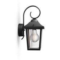 Philips Buzzard kinkiet zewnętrzny 1x60 W czarny 915005309001