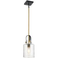 Quintiesse Kitner lampa wisząca 1x60 W mosiądz QN-KITNER-P-NBR