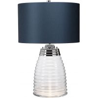 Quintiesse Milne lampa stołowa 1x60 W 1x7 W LED turkusowa QN-MILNE-TL-TEAL