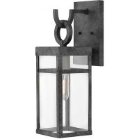 Quintiesse Porter kinkiet zewnętrzny 1x60 W postarzany cynk/przezroczysty QN-PORTER-M-DZ