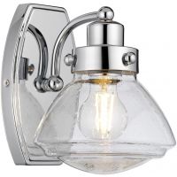 Quintiesse Scholar kinkiet 1x60 W polerowany chrom-przezroczysty QN-SCHOLAR1