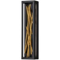 Quintiesse Styx kinkiet 1x14 W czarny-złoty QN-STYX-LED-W-BG