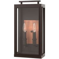 Quintiesse Sutcliffe kinkiet zewnętrzny 2x60 W miedź/olejowany brąz QN-SUTCLIFFE-M-OZ