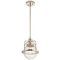 Quintiesse Triocent lampa wisząca 1x60 W przezroczysta-polerowany nikiel QN-TRIOCENT-P-PN