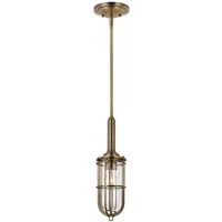 Quintiesse Urban Restoration lampa wisząca 1x60 W antyczny ciemny mosiądz-przezroczysta QN-URBANREST-MP