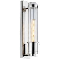 Quintiesse Wellington kinkiet 1x7 W polerowany chrom-przezroczysty QN-WELLINGTON1-PC