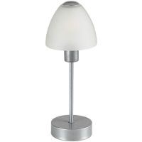 Rabalux Lydia lampa stołowa 1x40W srebrna/biała 2295