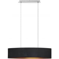 Rabalux Monica lampa wisząca 2x60W chrom/czarny/złoty 2527