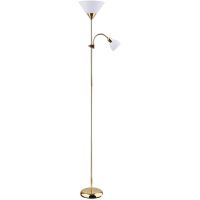 Rabalux Action lampa stojąca 100W/25W złota/biała 4060