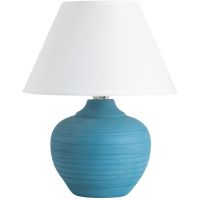 Rabalux Molly lampa stołowa 1x40W biała/niebieska 4392