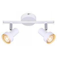 Rabalux Konrad lampa podsufitowa 2x50 W biała mat 5355