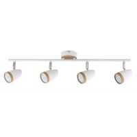 Rabalux Karen lampa podsufitowa 4x4 W biała-drewno 5567