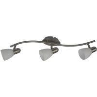 Rabalux Harmony lampa podsufitowa 3x40 W biała/chrom satyna 6637