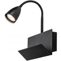 Rabalux Tacito kinkiet 1x25 W czarny 71089