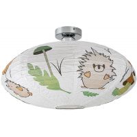 Rabalux Hedgy lampa podsufitowa 1x40 W biała-multikolor 71190