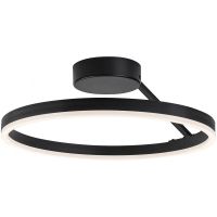 Rabalux Isaure lampa podsufitowa 1x24 W czarna 71302